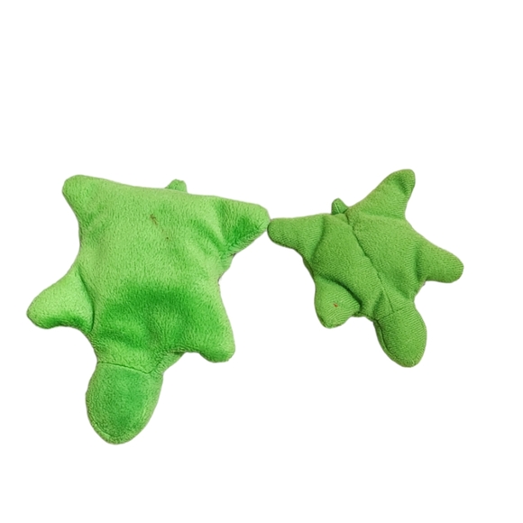 Ty beanie turtles"speedy"6 in and 4 in  1993 - Picture 3 of 8